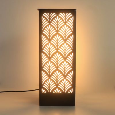 Elegant Wooden LED Table Lamp Wooden Carved Design Creative Warm Ceiling Light for Living Room